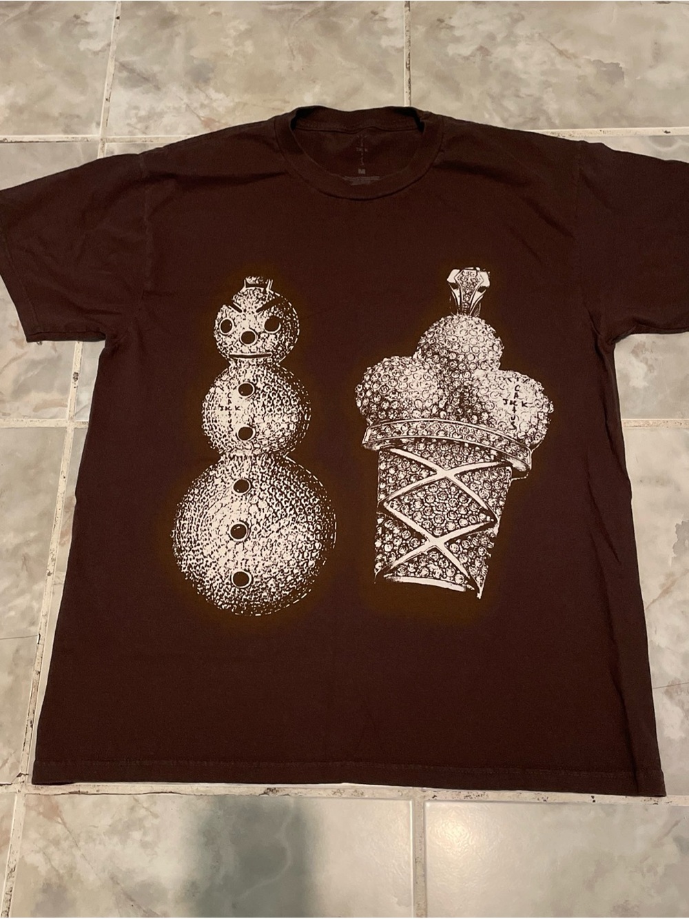 Gucci Mane vs. Young Jeezy Cactus Jack 2020 Rap Tee Travis Scott SZ M